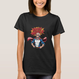T-shirt 4 juillet 2025 George Washington Bruh. Boys USA