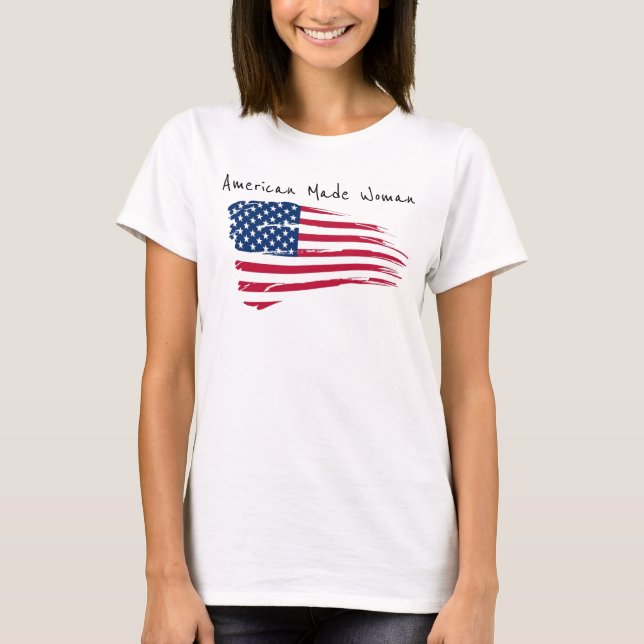 T-shirt 4 juillet américain teeshirt (Devant)