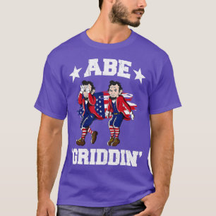 T-shirt 4 juillet Benjamin Franklin Griddy Ben Griddin