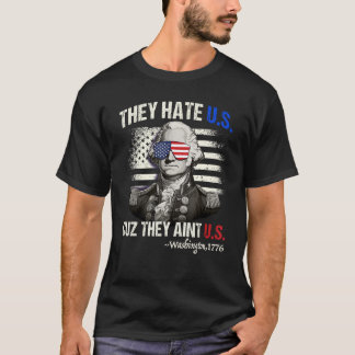 T-shirt 4 juillet Chemise Drôle Nous Détester Comme Nous G