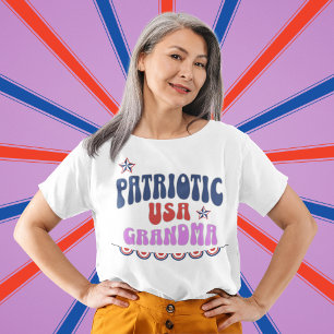 T-shirt 4 juillet Chemise grand-mère, Chemise grand-mère p
