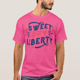 T-shirt 4 juillet Citation Liberty