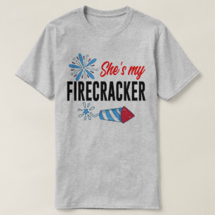 T-shirt 4 juillet Couples, Couple Patriotique