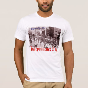 T-shirt 4 juillet de Virginia City, chemise masculine