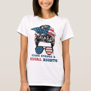 T-shirt 4 juillet féministe Pro Choice - Stars Stripes Eq