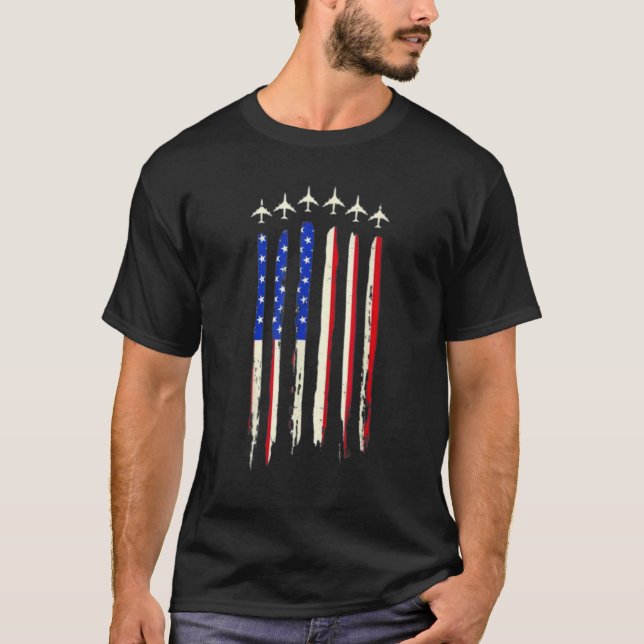 T-shirt 4 juillet Fête De L'Indépendance (Devant)