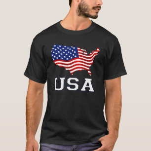 T-shirt 4 juillet fête de l'Indépendance Oncle Sam Casquet