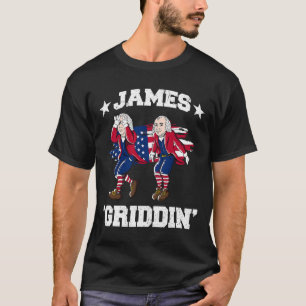 T-shirt 4 juillet James Madison Griddy James Griddin