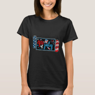 T-shirt 4 juillet jeu vidéo American Gamer Kids Boys Me