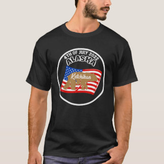 T-shirt 4 juillet Ketchikan Alaska