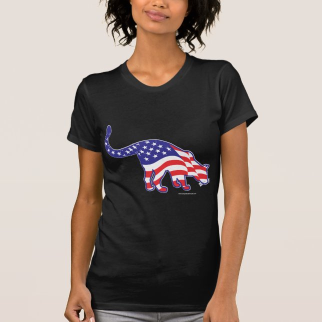T-shirt 4 juillet Kitty Cats (Devant)