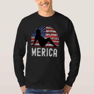 T-shirt 4 juillet Merica Fat Party Boire Plaisanterie adul