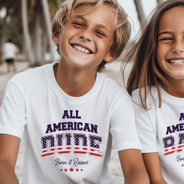 T-shirt 4 juillet patriotique américaine (Who said 4th of July outfits could look this cute!)