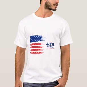 T-shirt 4 juillet patriotique - Fête de l'Indépendance