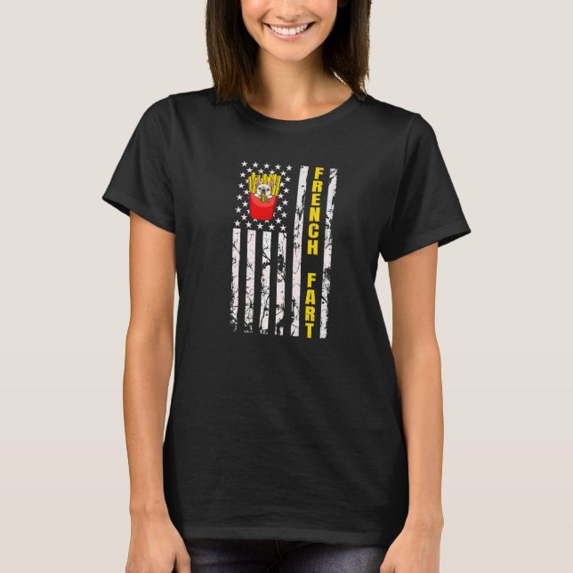 T-shirt 4 juillet Pour Un Propriétaire Français Patriotiqu (Devant)