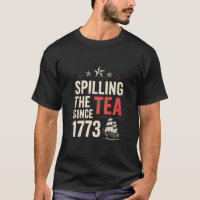 4 juillet qui déverse le thé depuis 1773 patriotiq