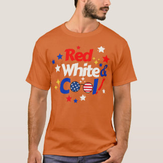 T-shirt 4 juillet Rouge Blanc Et Cool (6)