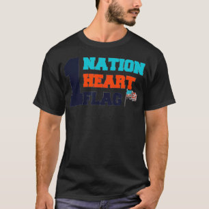 T-shirt 4 juillet s USA Patriotique Américain