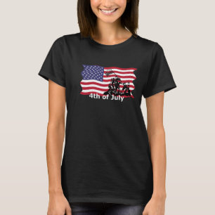 T-shirt 4 juillet T Chemises Iwo Jima