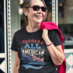 T-shirt 4 juillet Toute la famille patriotique grand-mère