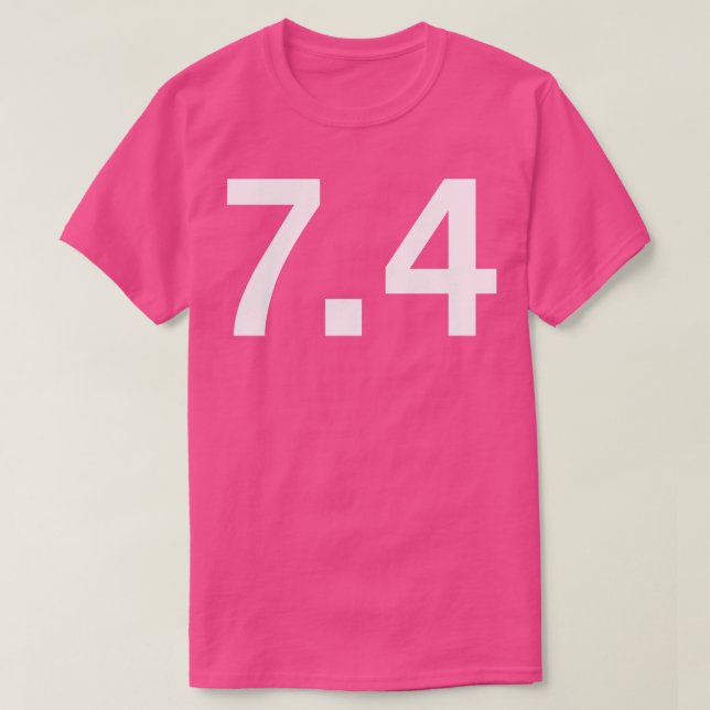 T-shirt 4 juillet typographie en texte blanc 1 (Design devant)