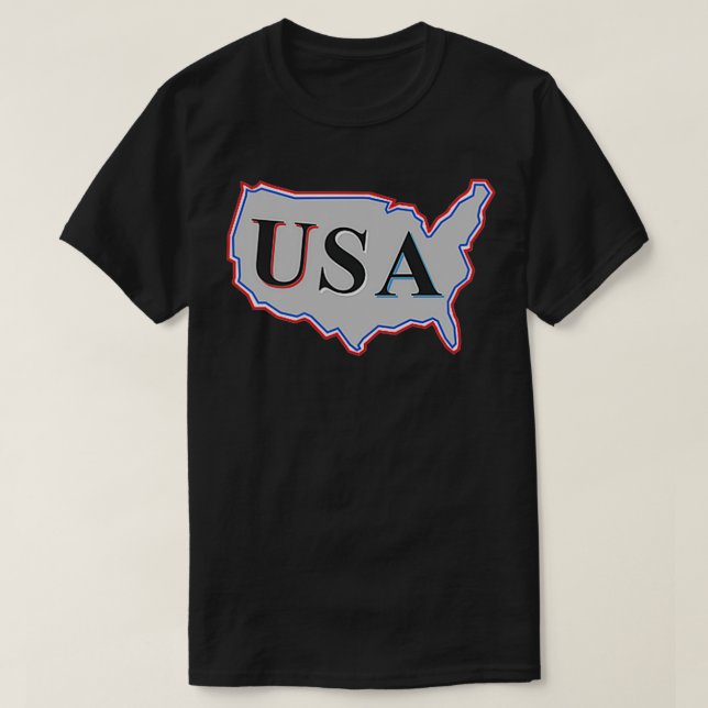 T-shirt 4 juillet Vêtements patriotiques (Design devant)