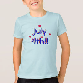 T - Shirt - 4. Juli (Kinder)