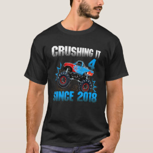 T-shirt 4 Le broyer depuis 2018 Monster Truck 4e anniversa