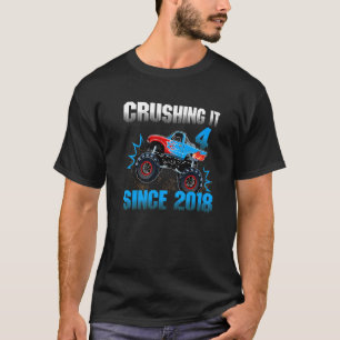 T-shirt 4 Le broyer depuis 2018 Monster Truck 4e anniversa