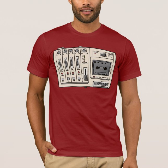 T-shirt 4 pistes - chemise FAWM non officielle (Devant)