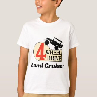 T-shirt 4 Roue Conduite Land Cruiser