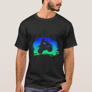 T-shirt 4 Roulettes Quad Vélo Atv équitation