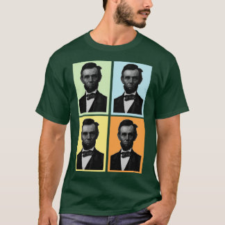 T-shirt 4 Score Abraham Lincoln Histoire américaine