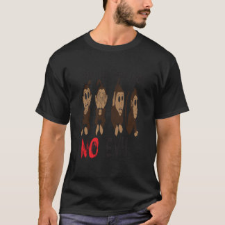 T-shirt 4 Singes Sages Épais