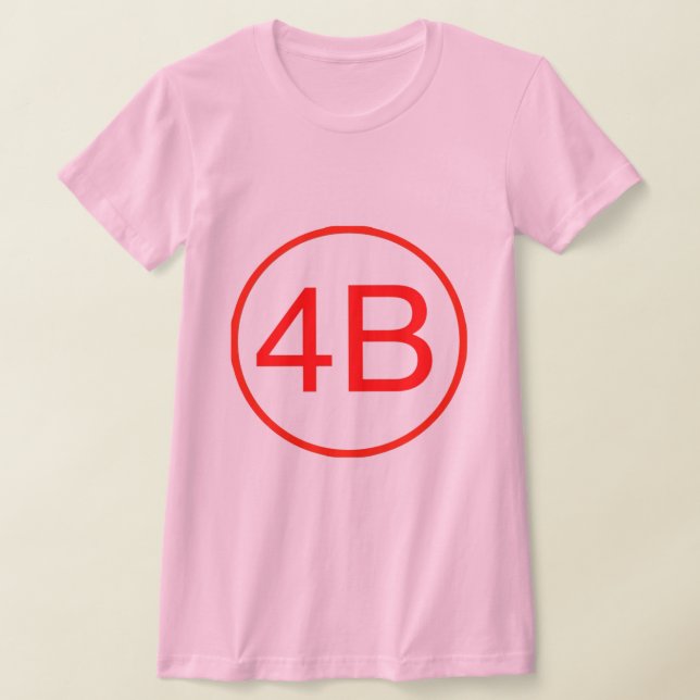 T-shirt 4B (Poser)