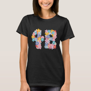 T-shirt 4B Mouvement féministe floral Unité Femmes