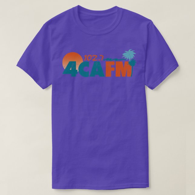 T-shirt 4CA FM Cairns Australie (Design devant)