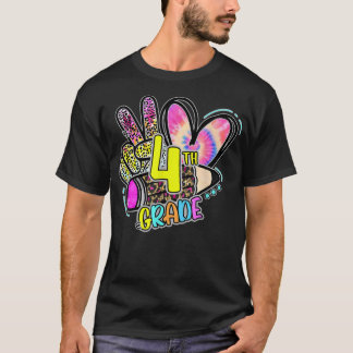 T-shirt 4e année Dernier jour de l'école 4e année Retour à