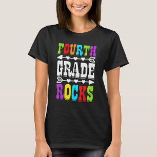 T-shirt 4e Année Retour À L'École Prêt À Écraser 4e Année