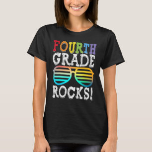 T-shirt 4e année Rocks 4e année Squad Retour à l'école