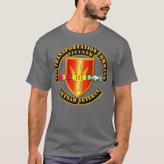 T-shirt 4e Commandement des transports avec rubans SVC