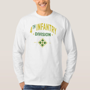 T-shirt 4e division d'infanterie - armée américaine
