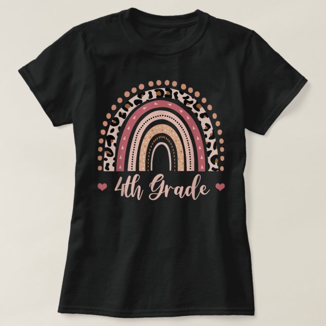 T-shirt 4e Grade (Design devant)