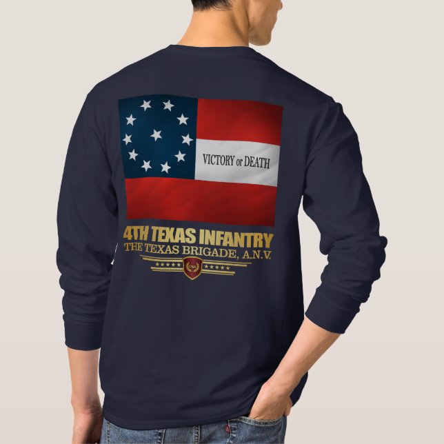 T-shirt 4e infanterie du Texas (Dos)