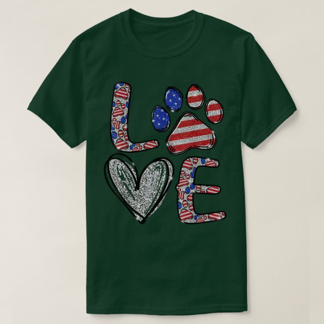 T-shirt 4e jour de July U (Design devant)