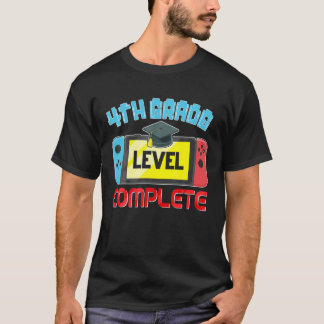 T-shirt 4E Niveau Complet Graduation Gamer Boys Kid