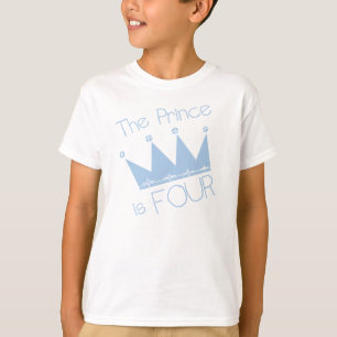 T-shirt 4ème anniversaire de Prince héritier