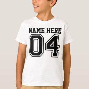 T-shirt 4ème Anniversaire (le nom de l'enfant