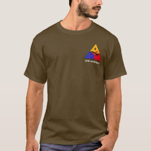 T-shirt 4ème Longue pièce en t de douille de Division