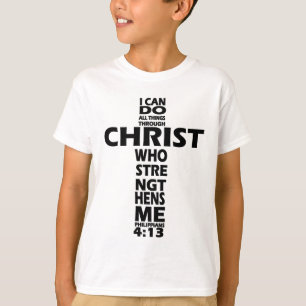 T-SHIRT 4H13 DE PHILIPPIENS - CROIX - JE PEUX FAIRE TOUT